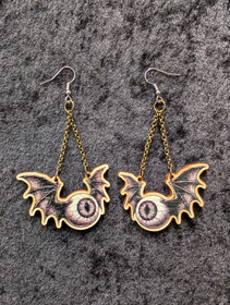 Bat Eye Tattoo -earrings