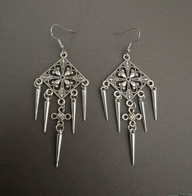  Gothic knot earrings