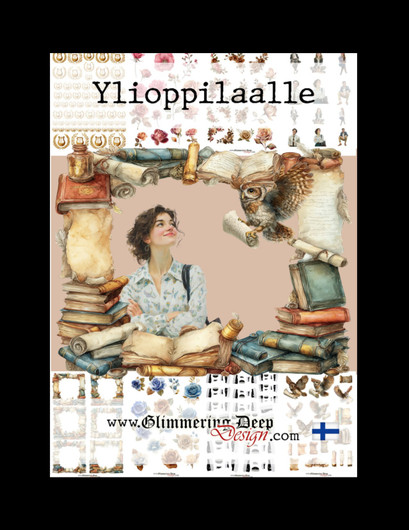 Ylioppilaalle leikekuvakirja 