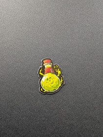 Poison bottle magnet