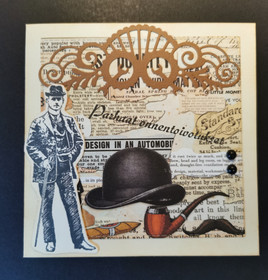 Kortti hattu ja mies