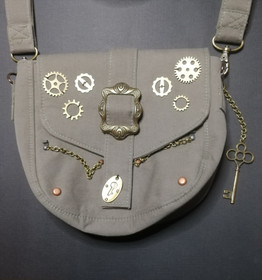 Steampunk Belt Satchel