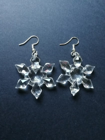 Snowflake earrings