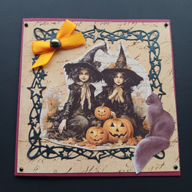Two witches card 