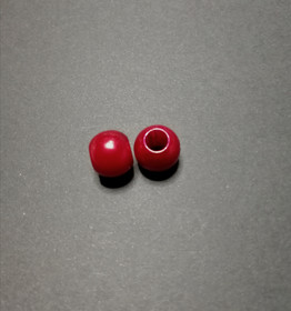 Red dread bead