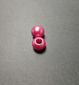 Magenta dread bead