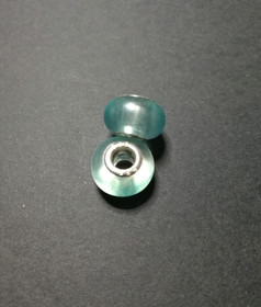 Locs beads pale mint