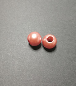 Rose plastic lock bead