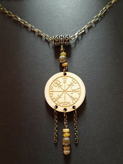 Viking Necklace Vegvisir