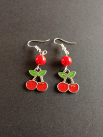 Cherry earrings