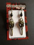 Bird skull series earrings