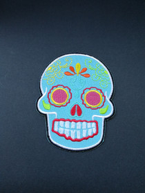 Kangasmerkki kallo vaaleansininen 