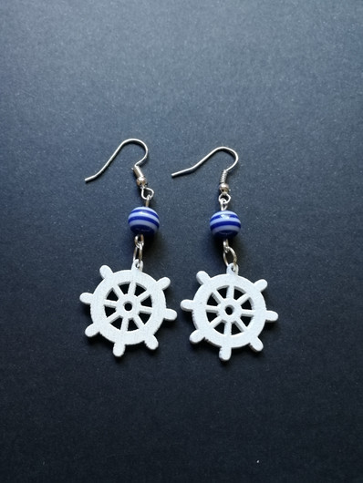 Wheel earrings