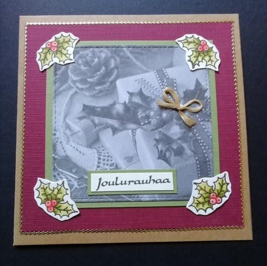 Joulukortti lahjat