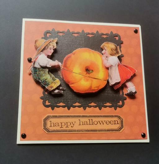Children Halloween card