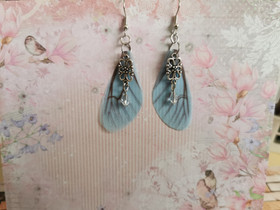 Korvakorut vaaleansiniset keijun siivet