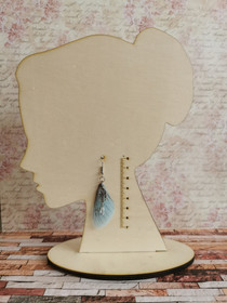 Korvakorut vaaleansiniset keijun siivet