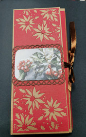 Suklaalevykortti marjat 