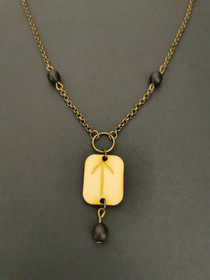 Rune necklace Tiwaz