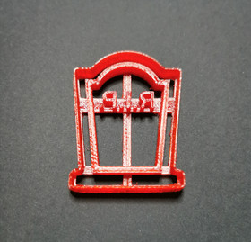 Tomb stone cookie cutter