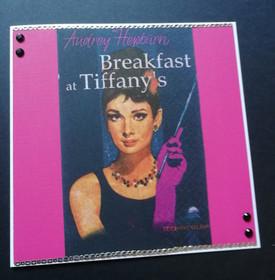 Audrey Hepburn card