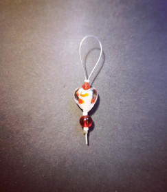 Spotted heart place marker