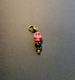  Pink skull place marker