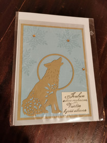 Susiteemainen joulukortti