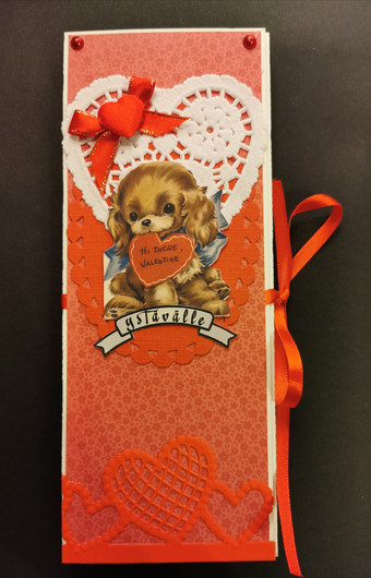 Suklaalevykortti ystävälle koira