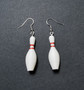 Bowling pin earrings