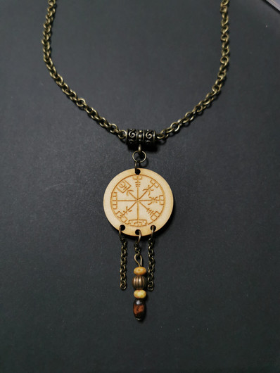 Viking Necklace Vegvisir
