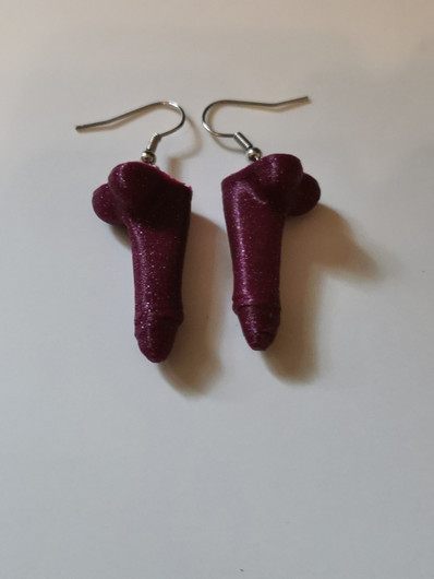 Penis korvakorut violetti galaxy