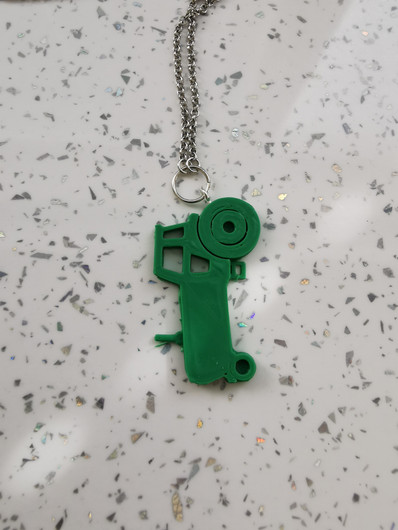 Tractor bulling kaulakoru vihreä 
