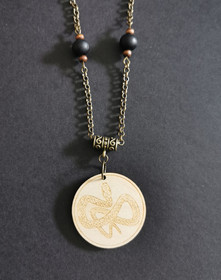 Pohjolan eläimet korusarja kaulakoru käärme 