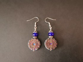 Sinertävät kukkakorvakorut