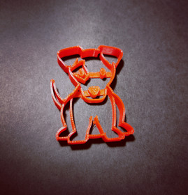 Dog cookie cutter