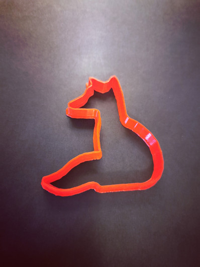 Fox cookie cutter
