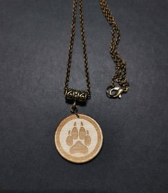 Spirit animal jewelry series wolf necklace 