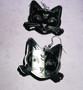Black Cat earrings 
