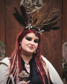 Voimaeläimet korusarja kaulakoru korppi 