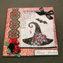 Witch christmas card 