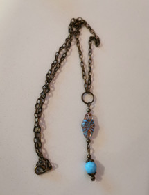 Boheemian kaulakoru sininen