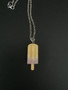 Peach Ice cream necklace 