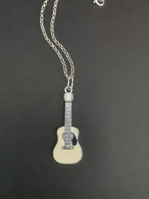 Guitar necklace