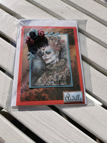 Handmade dark mother's day card