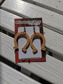 Horse shoe earrings