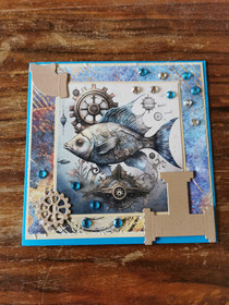 Kortti steampunk kala