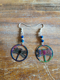 Dragonfly earrings
