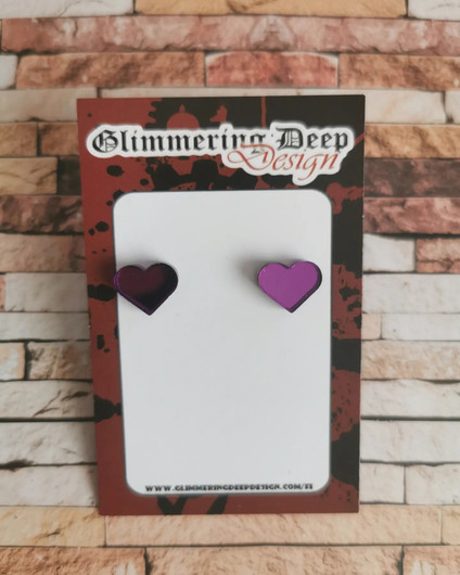 Heart Stud Earrings