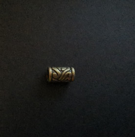 Beard bead, locs beads bronze coloured 